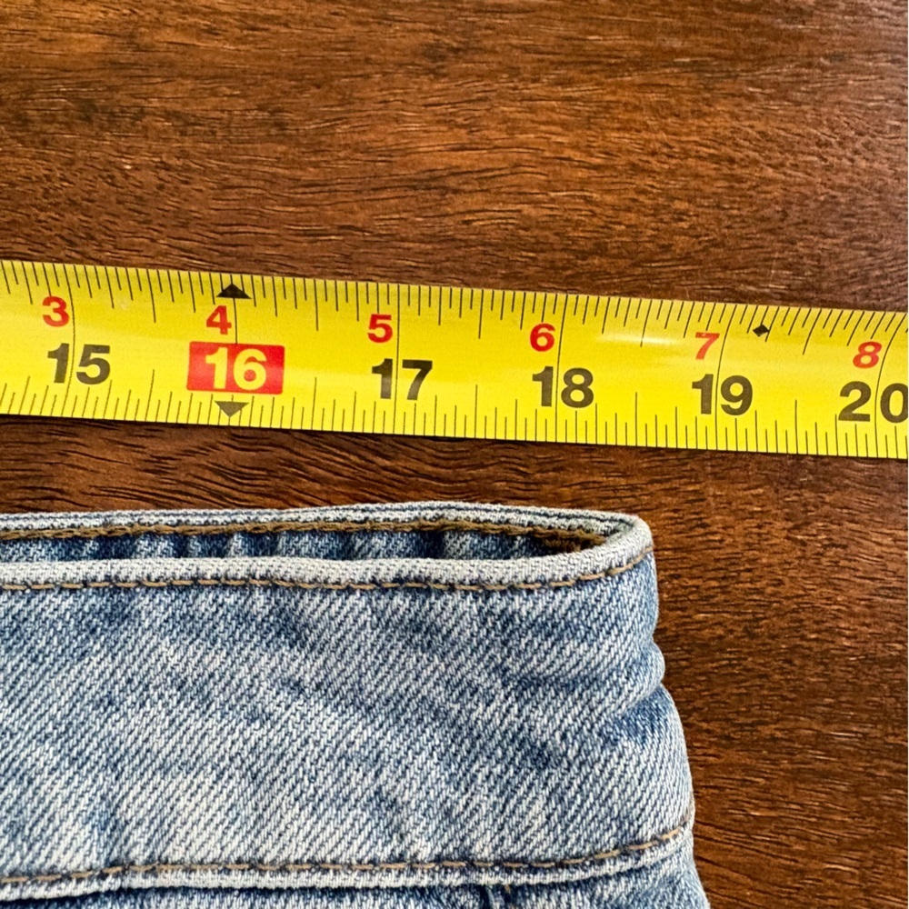 Torrid Barrel High Rise Drapey Denim Ranch Water Casual Straight Leg Jeans 12R - Picture 10 of 10
